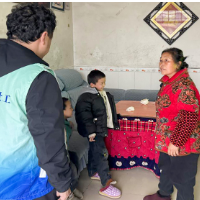 安全不放假 关爱不停步 ——解放岩乡开展留守儿童安全用火用电宣传活动