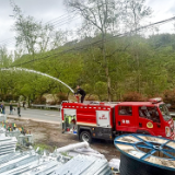 防地灾 护山林——潭溪镇开展安全生产综合应急演练