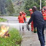 泸溪县军亭界国有林场开展森林火情早期处置“131”机制演练