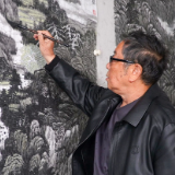 从鳌山灯到山水画：非遗传承人杨必熙的“笔墨乡情”