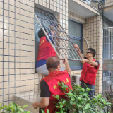 洗溪镇开展“拆窗破网”专项行动 全力打通“生命通道”