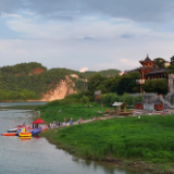 泸溪：十里画壁映碧波沅江浴场送清凉