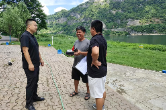武溪镇开展防暑降温慰问活动