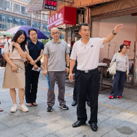 符家波调研督导城市管理和消防安全工作