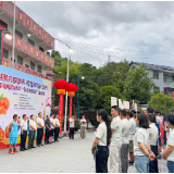 以球聚力促团结 橘香赋能兴乡村——潭溪镇民族团结主题篮球赛火热开赛