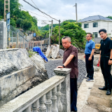 泸溪县委政法委调研指导铁路护路联防安全稳定工作