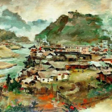 《江边小镇》