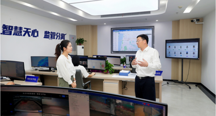 周志军调研监管分离工作：纵深推进监管分离 数智赋能基层治理一体化精细化现代化