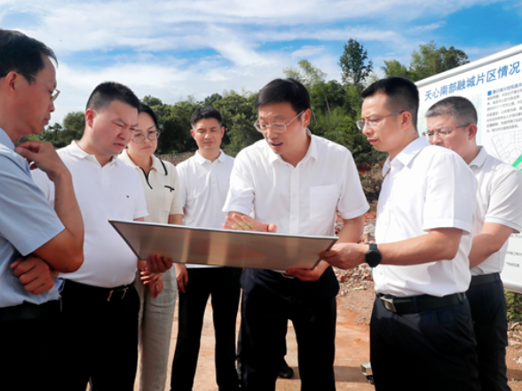 周志军调研南部融城片区开发建设工作：攻坚城市品质与产城融合 推动片区高质量发展迈上新台阶