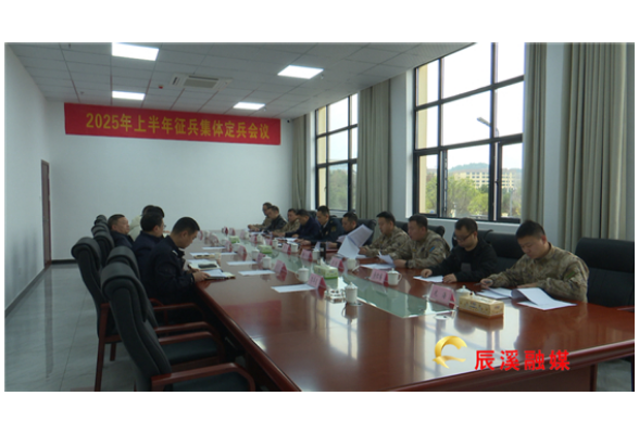 辰溪县2025年上半年征兵集体定兵会议召开
