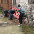 环境整治持续加力 志愿服务齐献力量