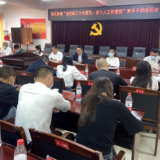 感言二十大 奋进正当时—— 洛王街道举办青年干部座谈会