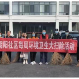 卫生大扫除 党员齐参与