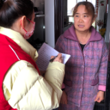 四化建社区: “扫楼”行动不停歇 疫情防控不放松