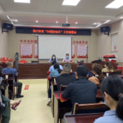港口社区：开展“扫楼 扫街”行动