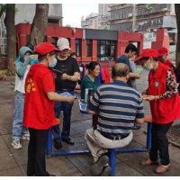 东茅岭街道开展安全生产月宣传活动