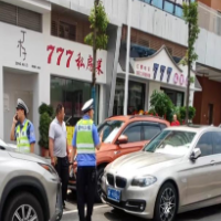 杨树塘社区开展交通安全专项整治行动