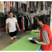 王家河社区开展反电诈宣传活动