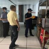 区消防救援大队对医院微型消防站开展检查指导工作