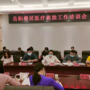 岳阳楼区召开医疗救助工作培训会