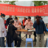 铁路社区组织开展“义诊进社区    健康伴你行”志愿服务活动