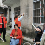 东升社区禁毒知识入户宣传活动