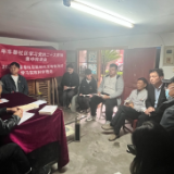 年丰巷社区金田花园小区开展学习宣传贯彻党的二十大精神轮训工作