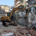 拆除违法建设 共建美丽家园