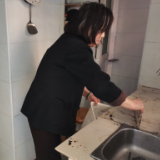 老党员发挥余热 助力小区改造