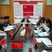 岳阳楼区民政局召开第一季度党建工作例会