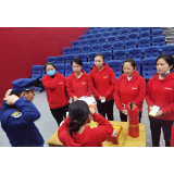 区消防救援大队深入潇湘影城开展消防培训演练