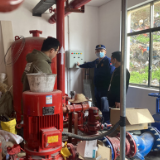 区消防救援大队深入医院开展消防安全检查指导