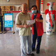 区消防救援大队宣传服务队深入天养老院开展消防宣传