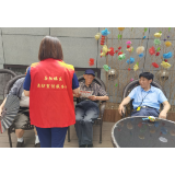 区消防救援大队宣传服务队深入际华澜天养老院开展消防宣传