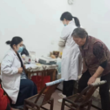 立冬健康行  入户暖人心