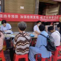东茅岭街道社区卫生服务中心开展“世界肝炎日”活动