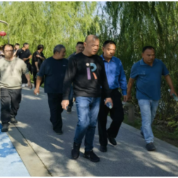 党建引领聚合力 健身竞走强素质