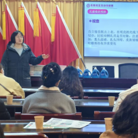东茅岭街道:“关爱女性健康 共筑两癌防线”志愿宣传活动
