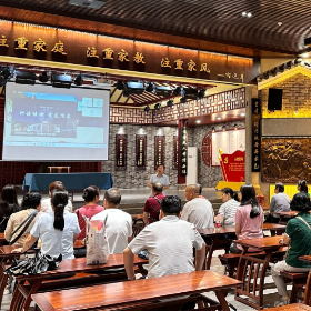 传承孝廉家风 弘扬清廉正气——骆家坡社区党委开展主题党日活动