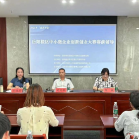 2024年“创客中国”岳阳楼区中小微企业创新创业大赛 赛前辅导圆满举行！