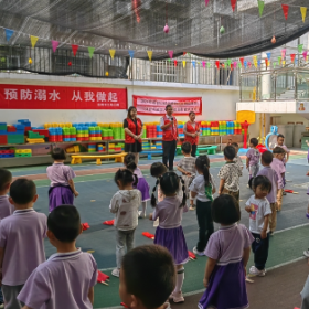 炮台山社区：防溺水安全宣讲走进幼儿园