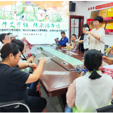 手作艾草锤 传承端午情