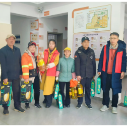 寒冬慰问暖人心 浓浓关怀显真情