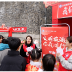 第四届湖南旅游发展大会丨我们的节日·春节 岳阳汴河街春节庙会③:文明旅游 你我同行
