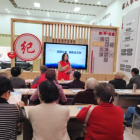 吕仙亭社区党委开展“温暖社保·服务进万家”宣传活动