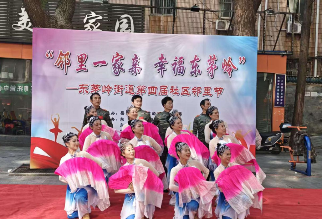 东茅岭街道新时代文明实践所开展二十届四中全会精神进社区活动
