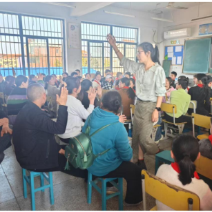 向阳花开 健康成长——康王乡开展家庭教育进学校公益讲座