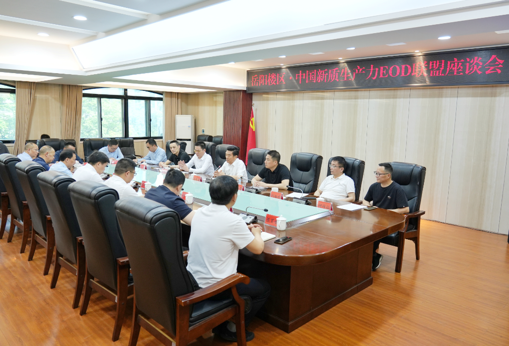 岳阳楼区·中国新质生产力EOD联盟座谈会召开