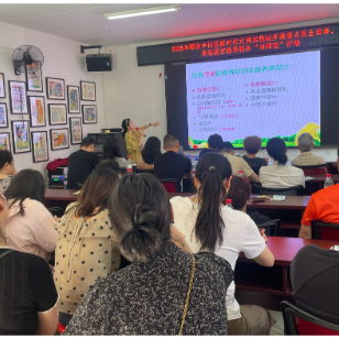 吕仙亭街道:“向阳花”行动进社区
