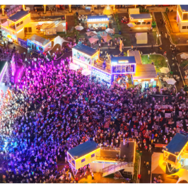 小镇时光⑤丨当千年渔火撞上未来音浪,这里是洞庭湖畔最疯狂的夏夜!